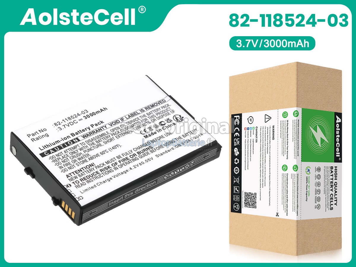 Batterie pour Zebra BTRY-MCXX-3080-01R
