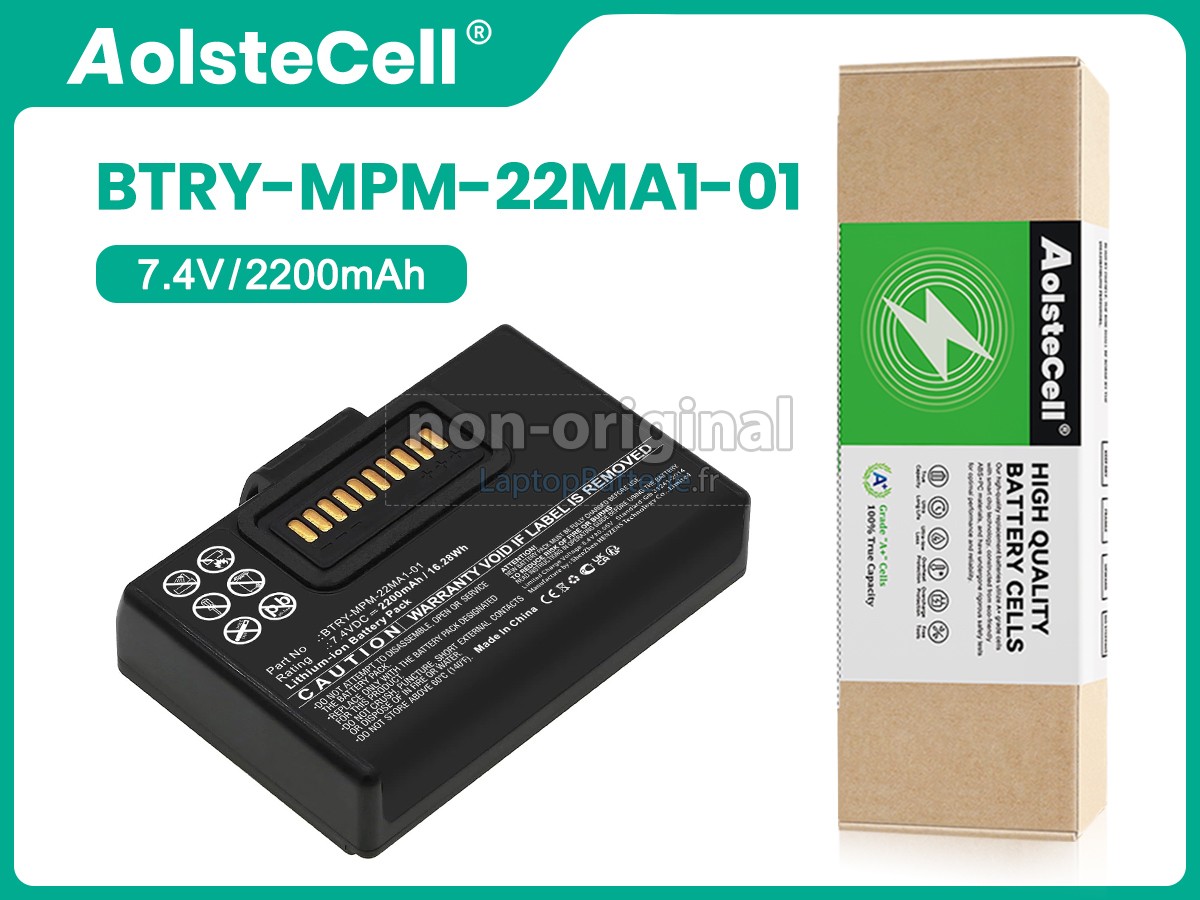 Batterie pour Zebra BTRY-MPM-22MA1-01