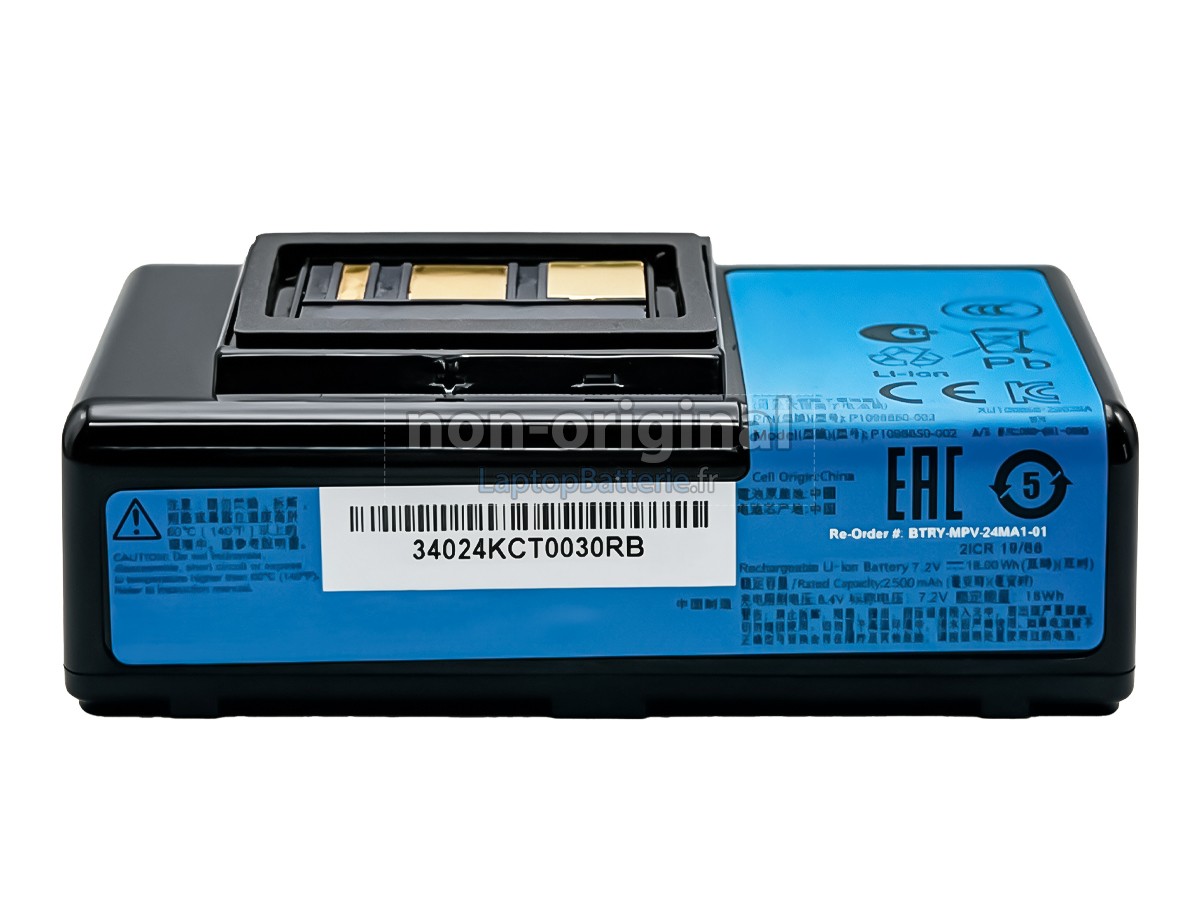 Batterie pour Zebra BTRY-MPV-24MA1-01