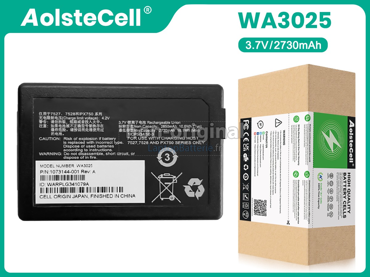 Batterie pour Zebra WA3025