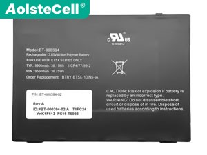 Batterie pour ordinateur portable Zebra ET5X
