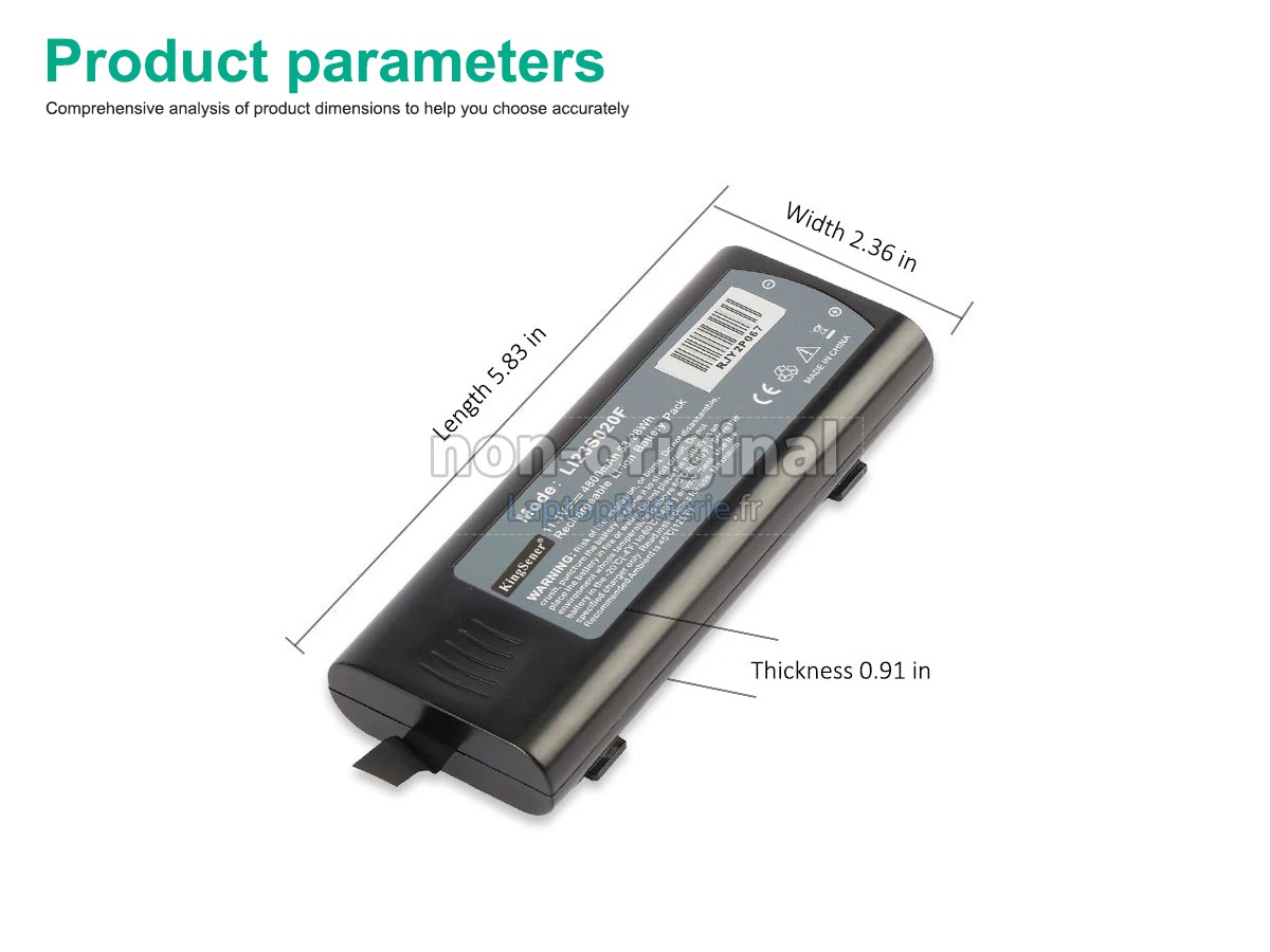 Batterie pour Zondan LI23S-48