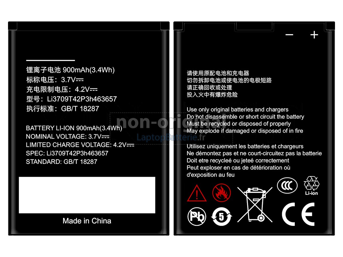 Batterie pour ZTE N281