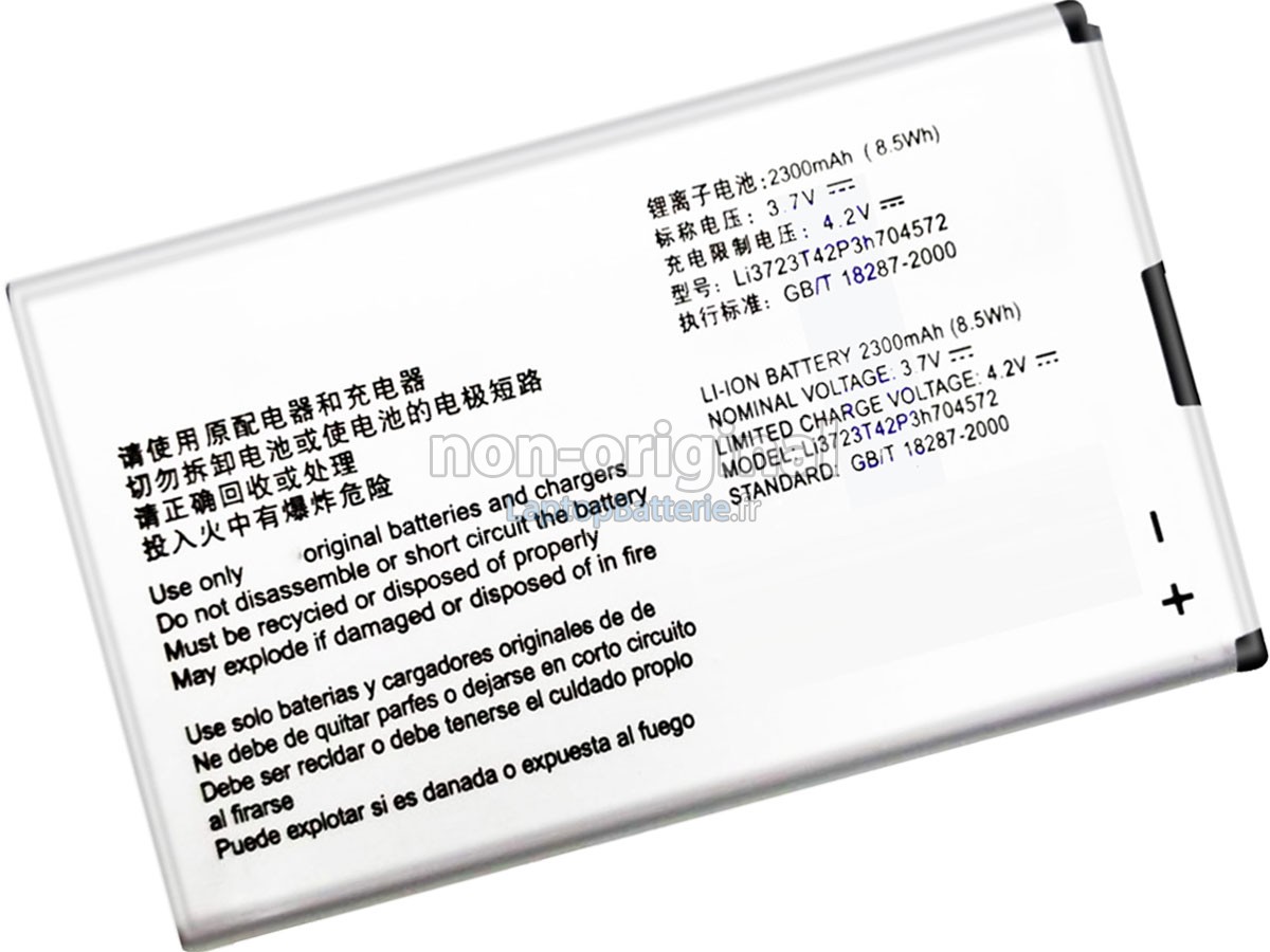 Batterie pour ZTE LI3723T42P3H704572
