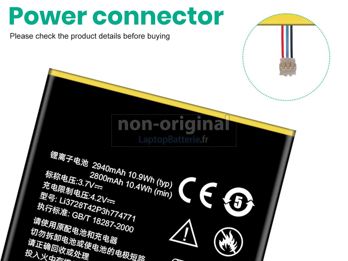 Batterie pour ZTE MF915